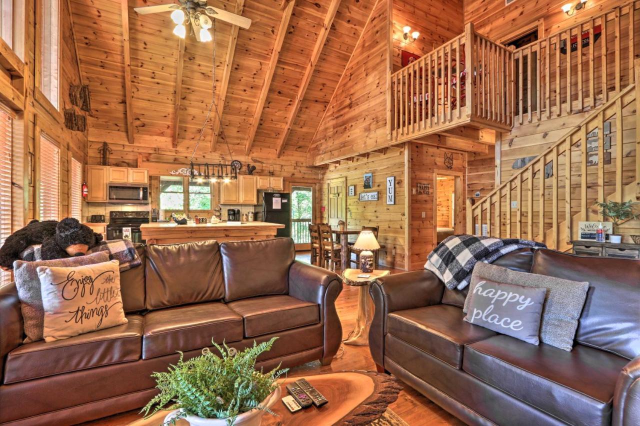 Sevierville Cabin With Deck Minutes To Pigeon Forge Exterior foto