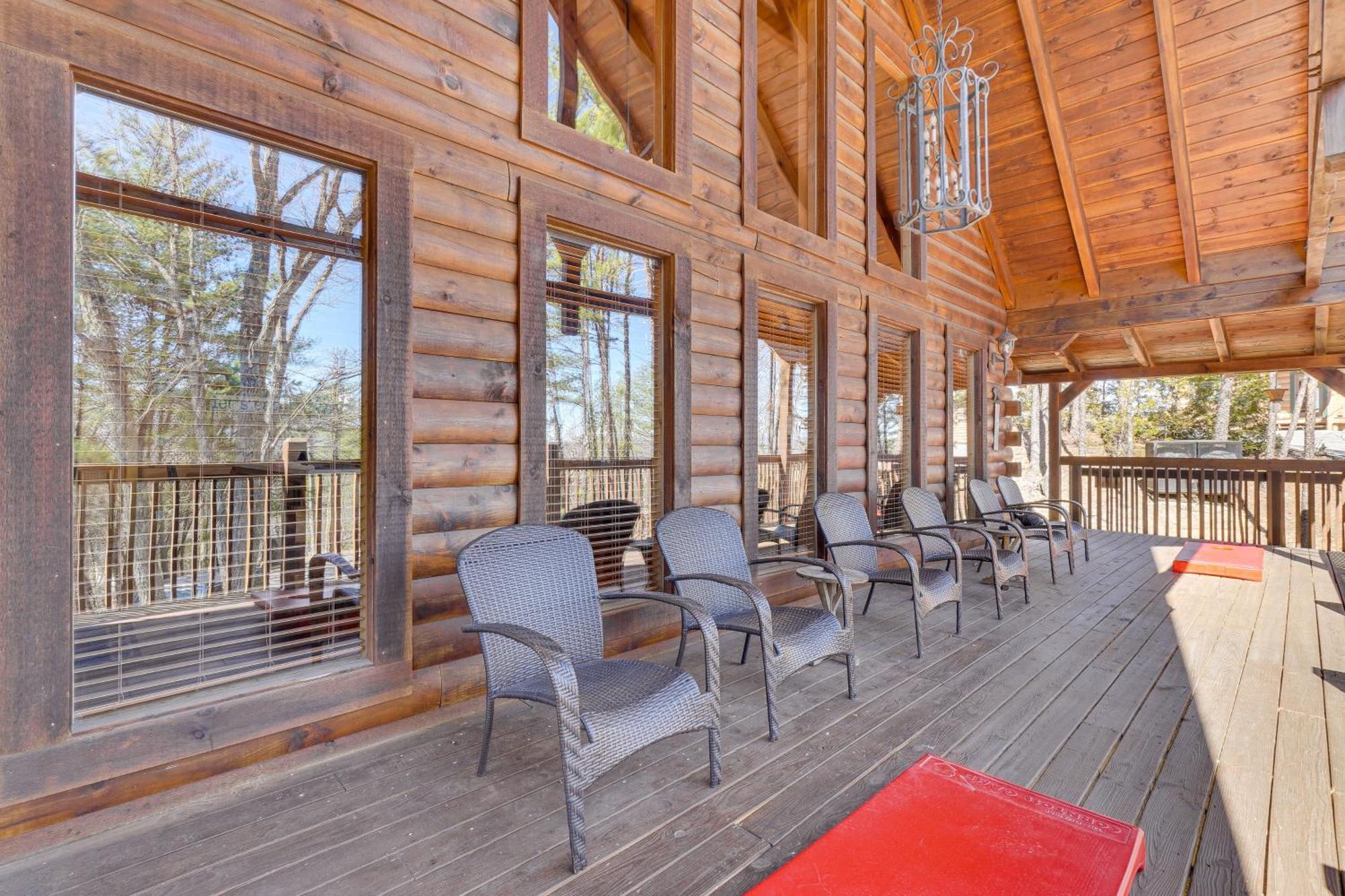 Sevierville Cabin With Deck Minutes To Pigeon Forge Exterior foto