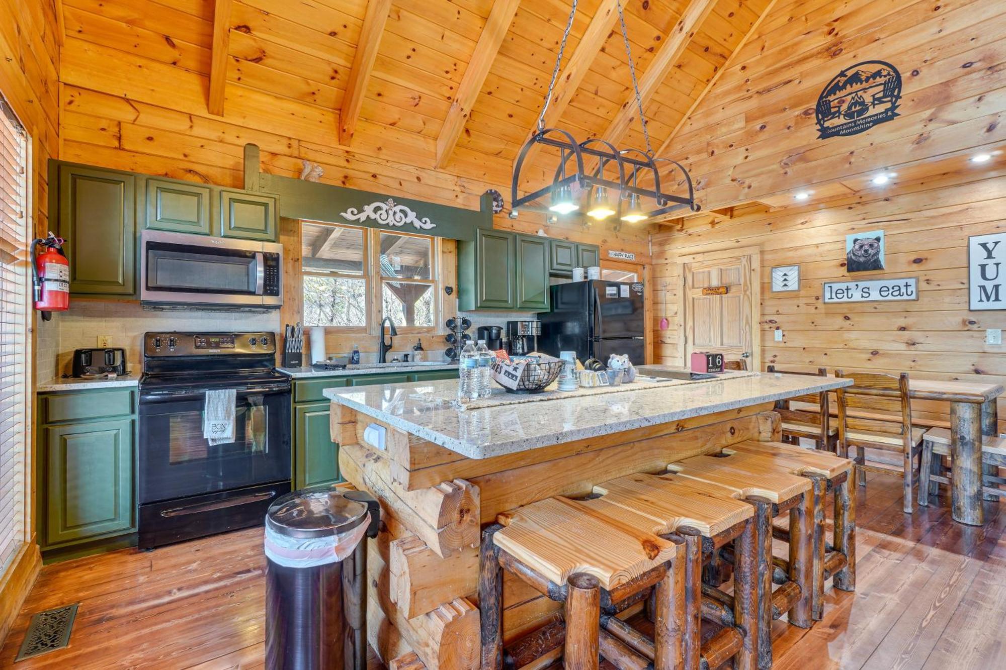 Sevierville Cabin With Deck Minutes To Pigeon Forge Exterior foto