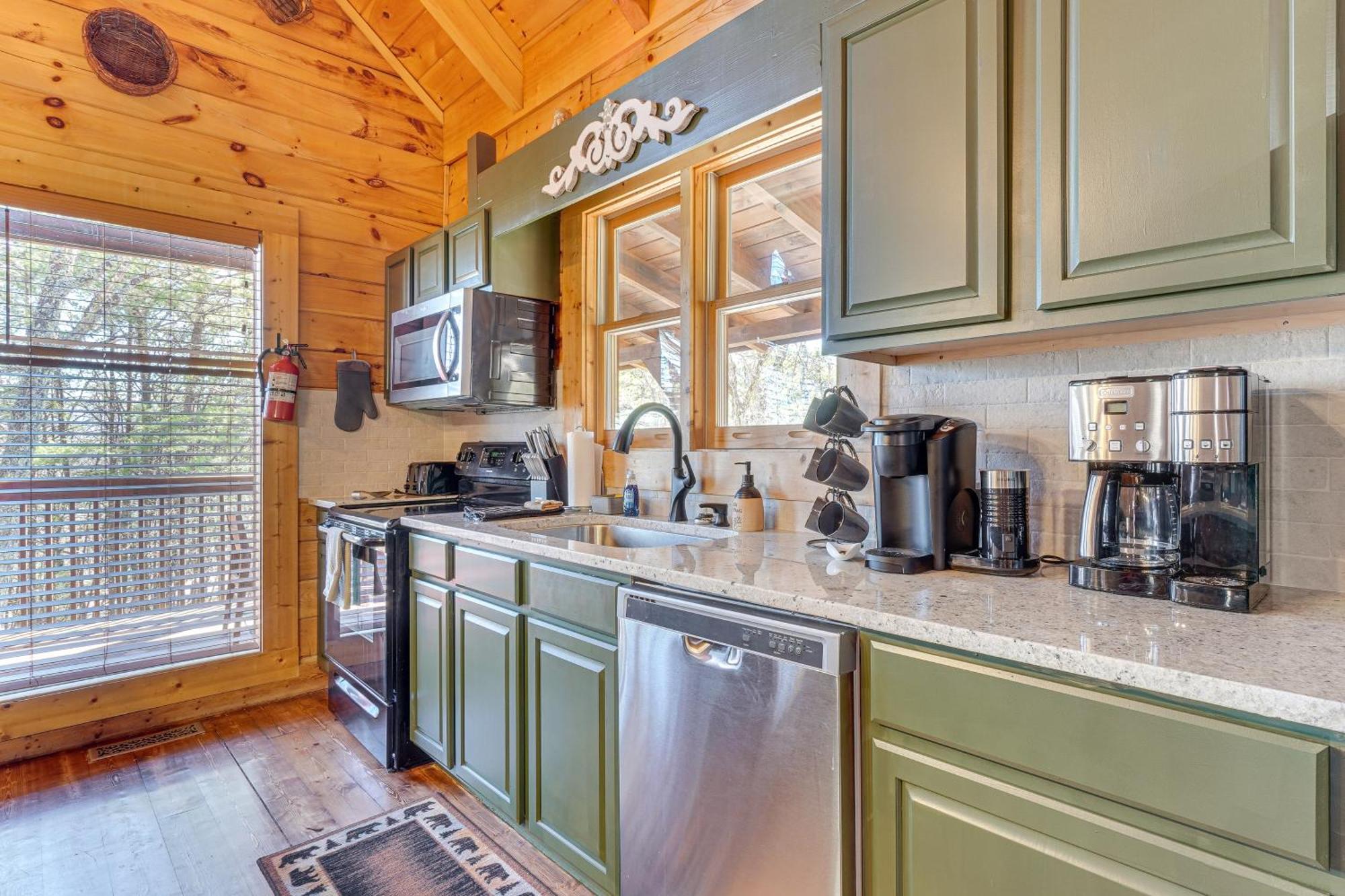 Sevierville Cabin With Deck Minutes To Pigeon Forge Exterior foto